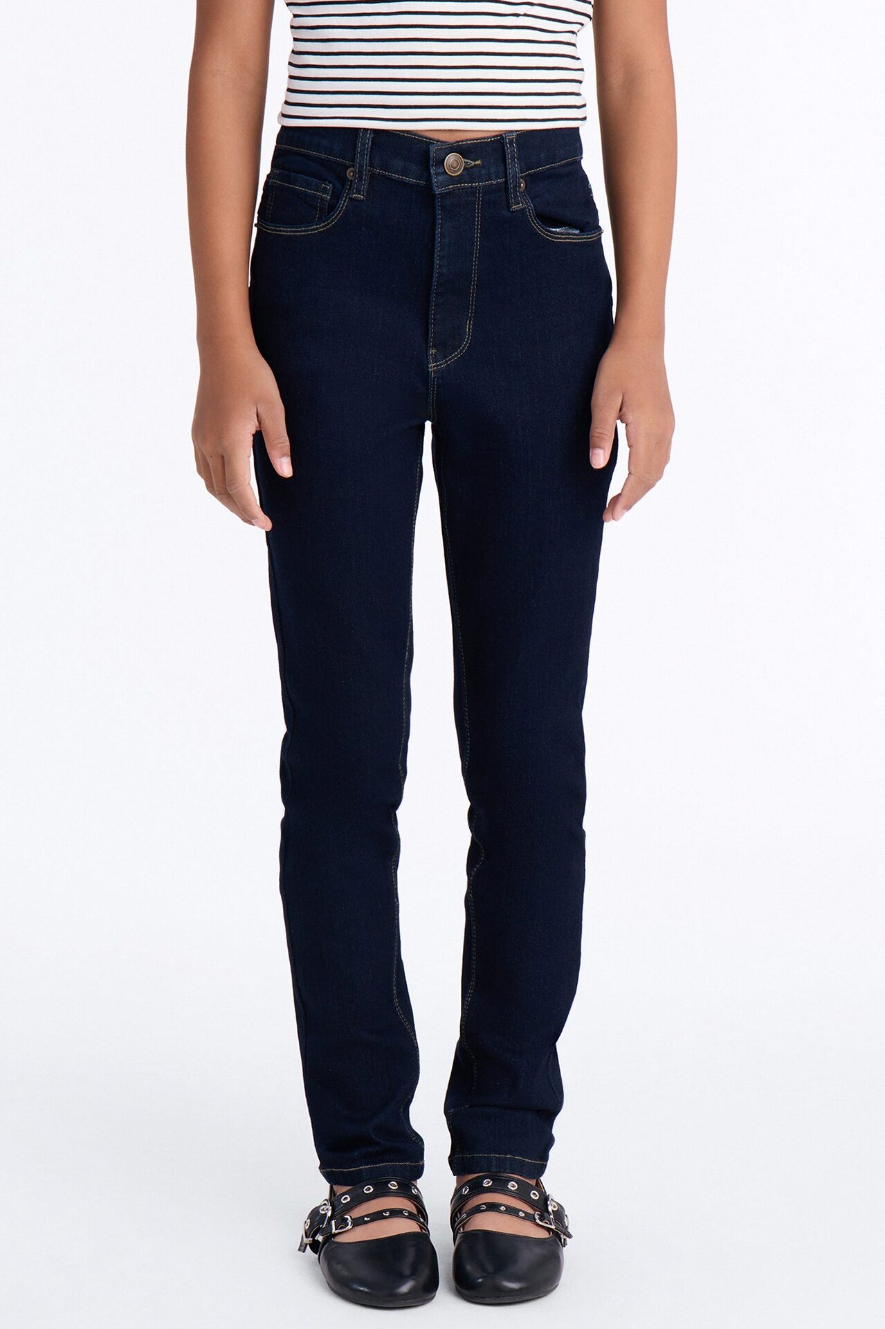 Mini Aria Skinny Jeans - Dark Wash