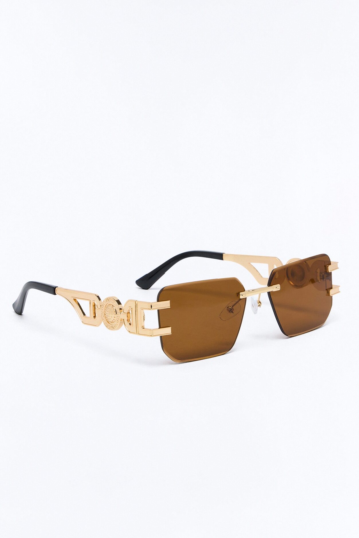Don't Be Mistaken Sunglasses - Brown/combo