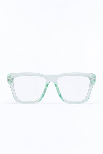 Edgiest In The Office Blue Light Glasses - Green