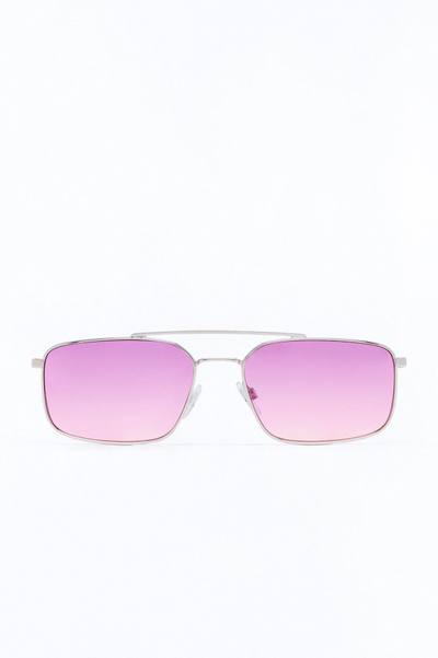 Daybreak Flyer Sunglasses - Silver/Combo