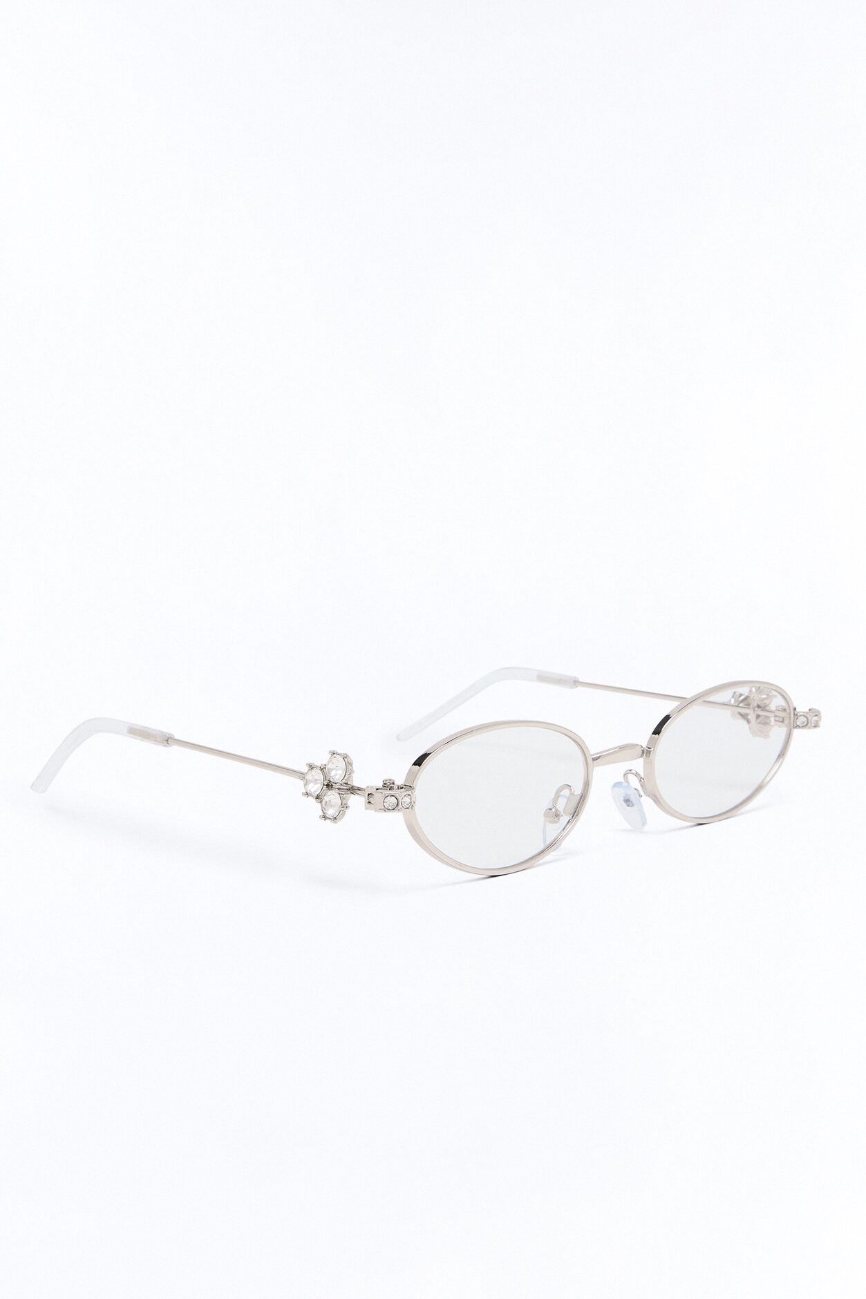 My Rock Glasses - Clear/Silver