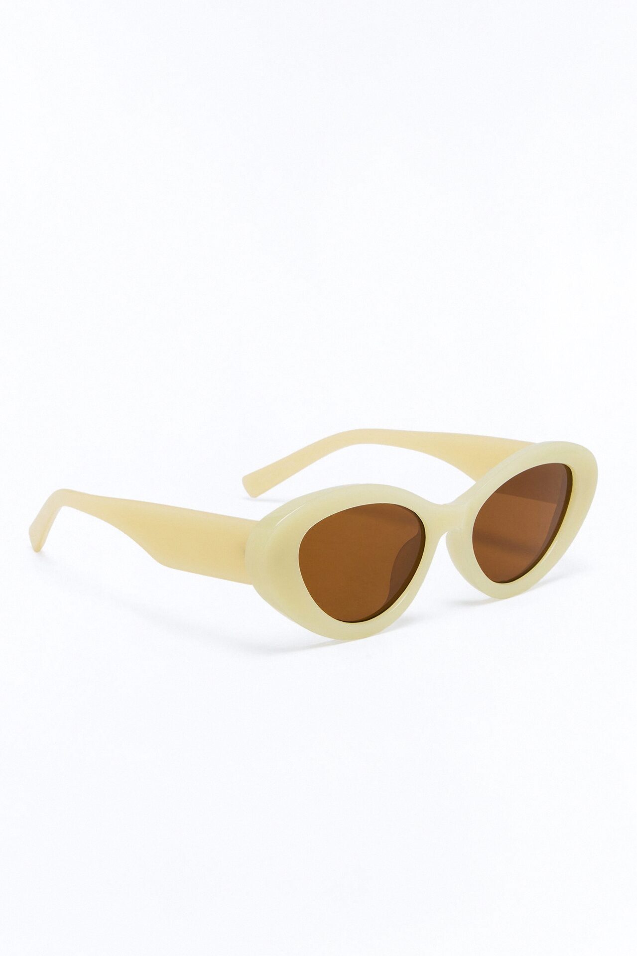 Rooftop Lunch Views Sunglasses - Yellow