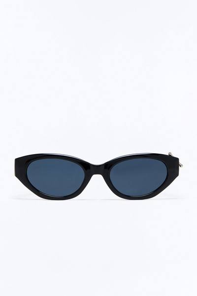 Pierced Vision Sunglasses - Black