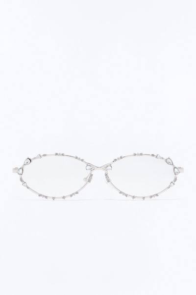 Glassy Gaze Glasses - Silver