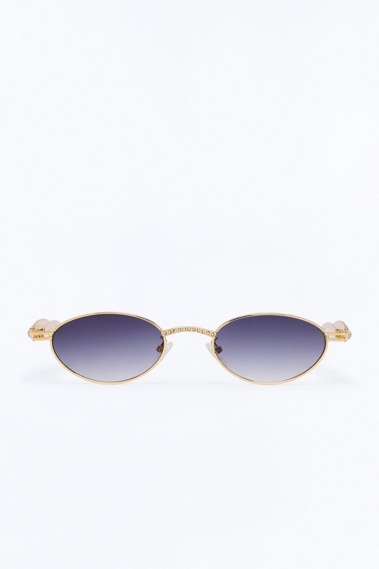 Shake It Girl Sunglasses - Gold/Purple