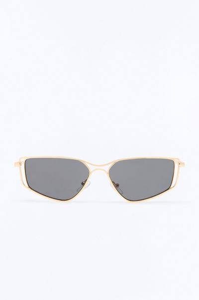 Day In LA Sunglasses - Gold/Black