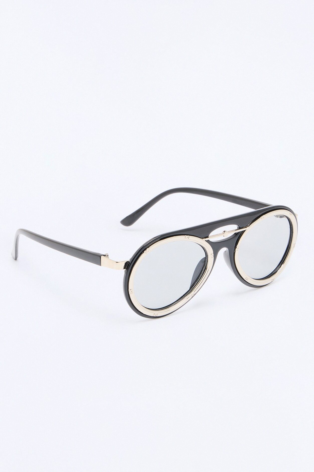 Soaring Skies Dual Stacked Sunglasses - Black