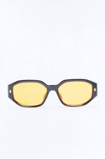 Hello Weekend Sunglasses - Black/Yellow