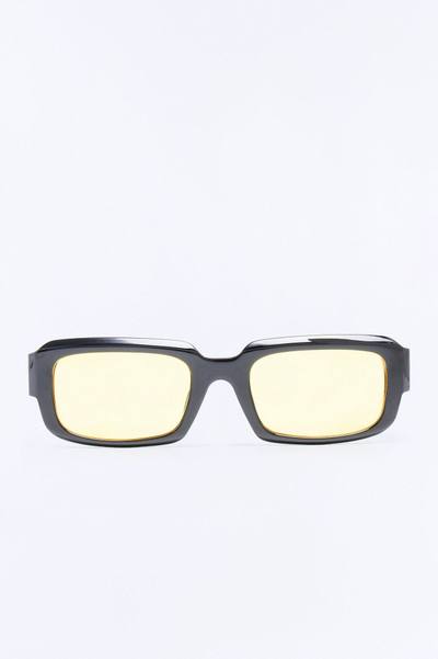 Make You Believe Sunglasses - Black/Yellow