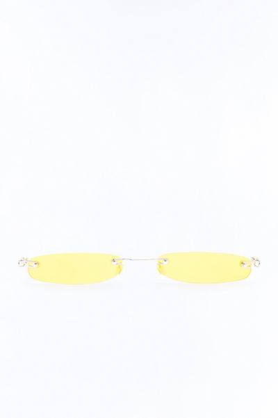 Skinny Margs Please Sunglasses - Yellow