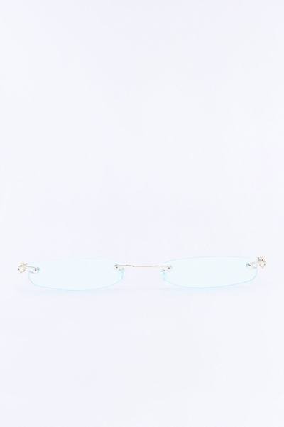 Skinny Margs Please Sunglasses - Blue