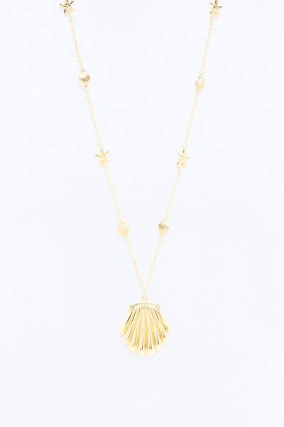 Treasure Of The Sea Necklace - Gold