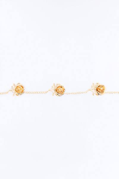 Night Bloom Chain Belt - Gold