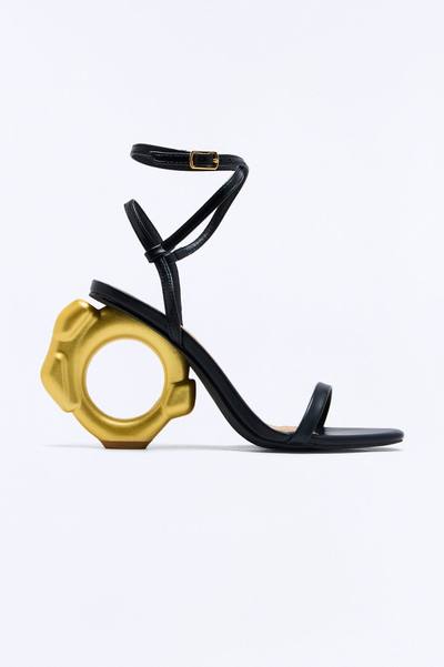 Brecan Novelty Heels - Black