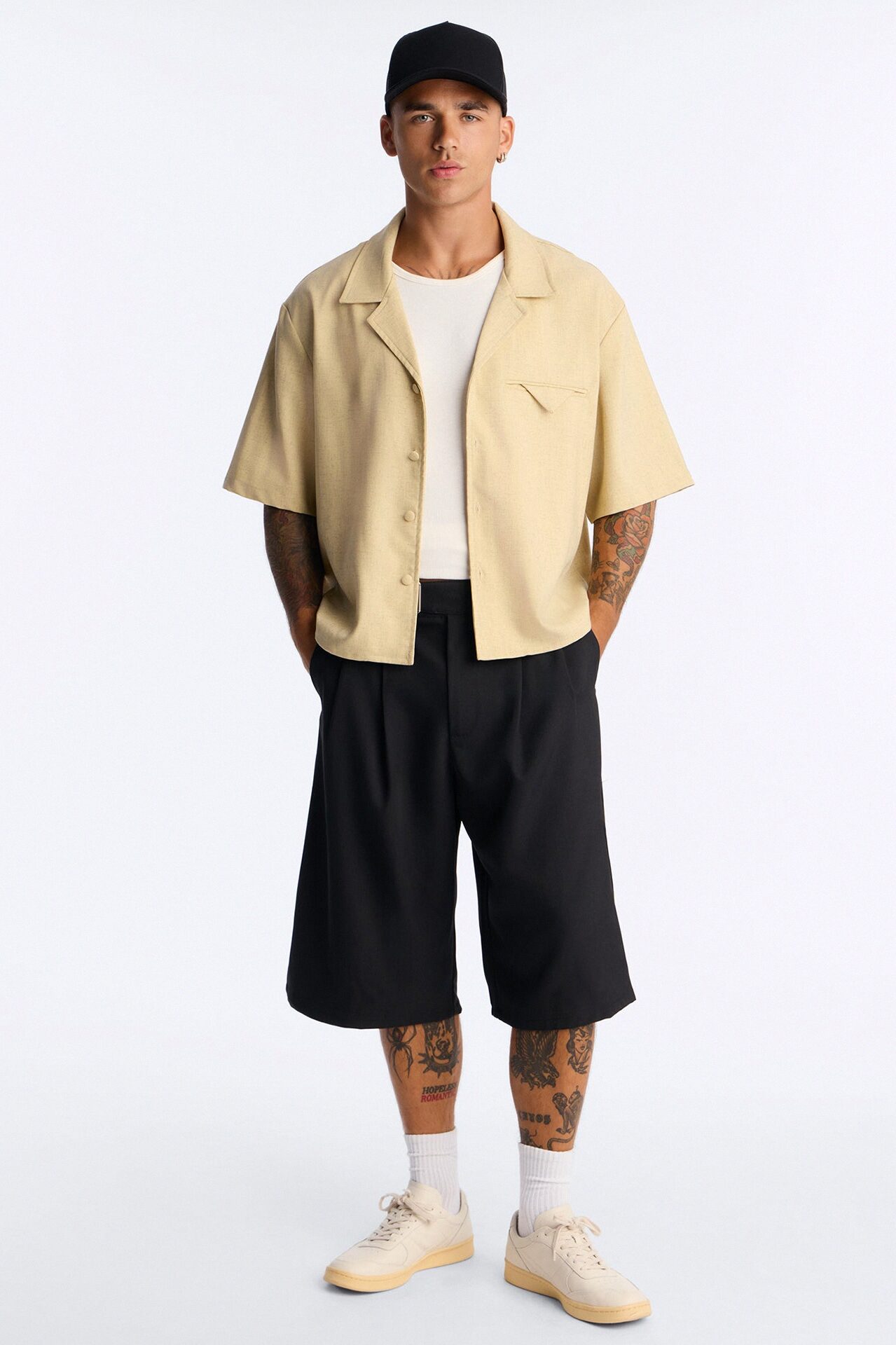 Vanderbilt Gurkha Baggy Trouser Short - Black