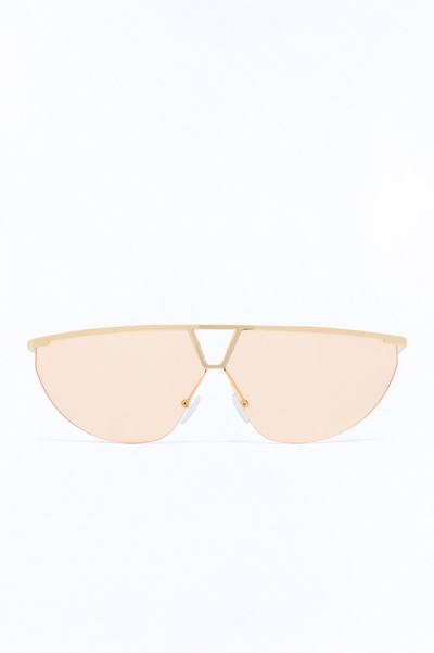 Radiant Eyes Sunglasses - Gold/Orange
