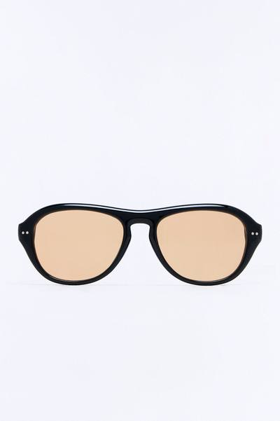 Dancing Disco Doll Sunglasses - Black/Brown