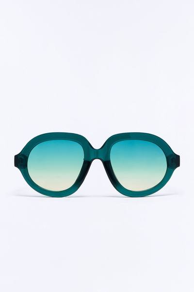 Funk Town Round Sunglasses - Teal