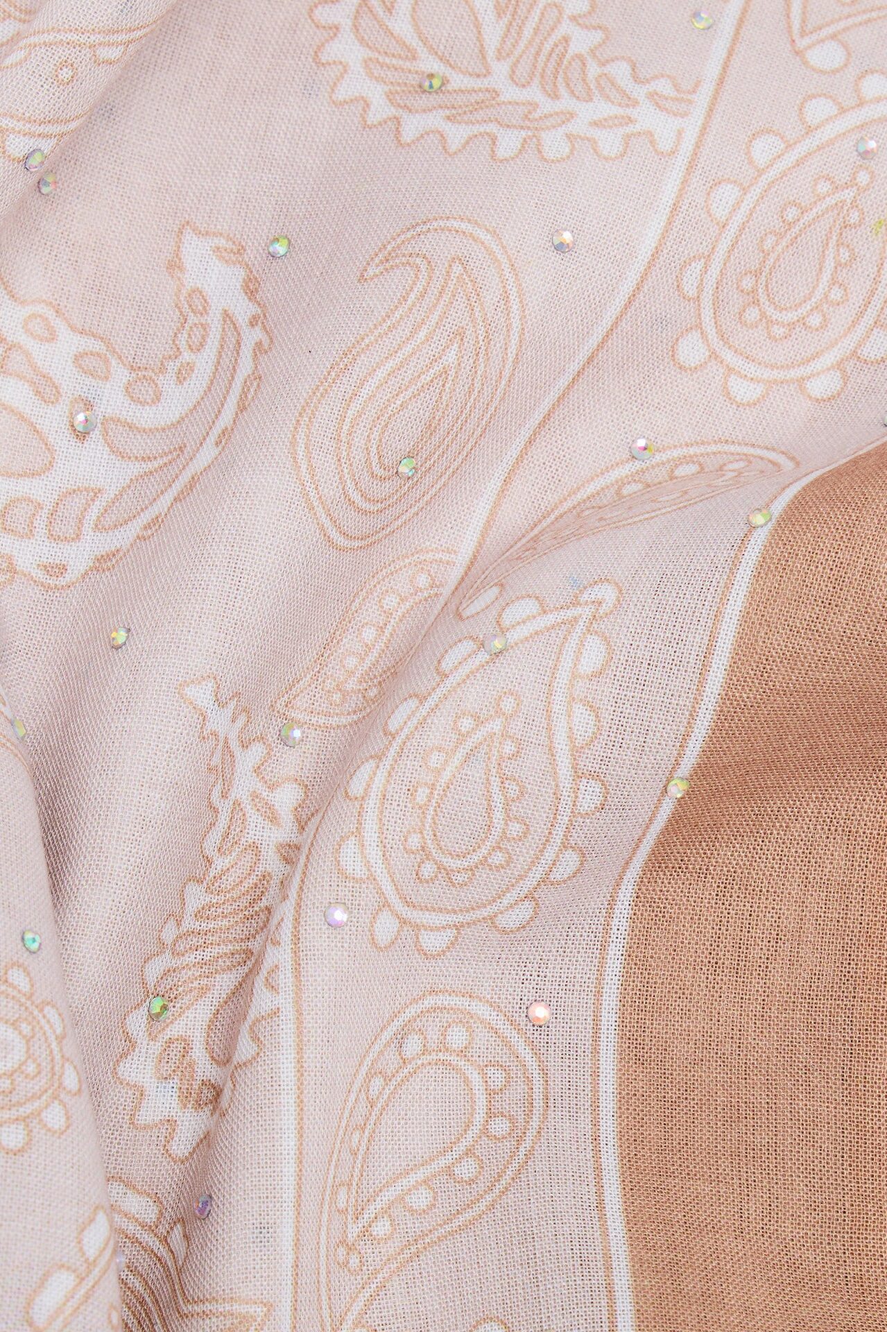 Shining Desert Head Scarf - Nude/combo