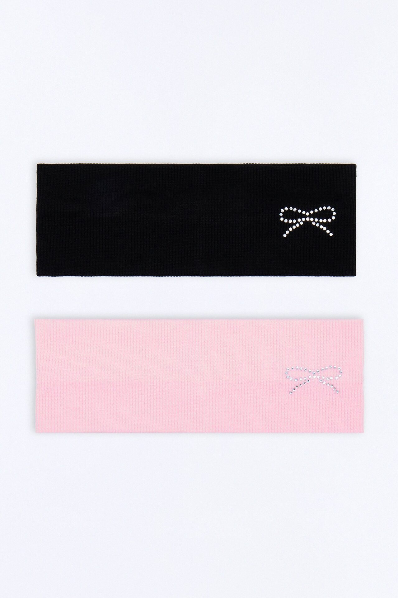 Always A Girl's Girl 2 Pack Headband - Black/Pink