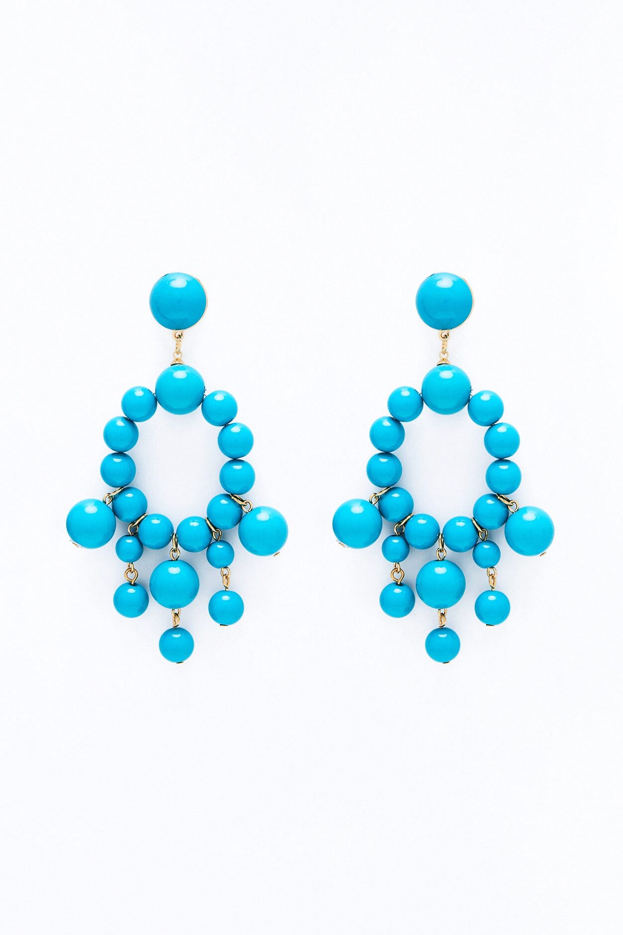 Where To Find You Drop Earrings - Turquoise