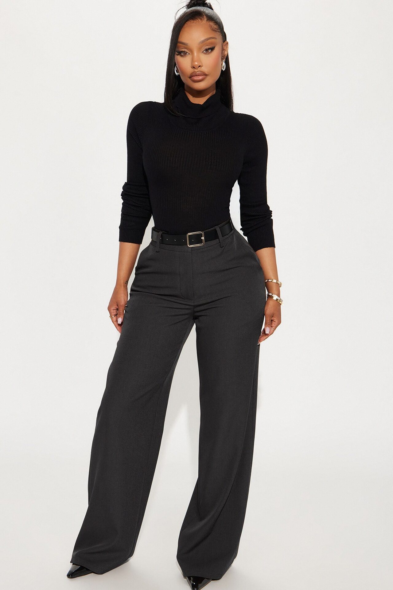 Make No Mistake Trouser - Charcoal