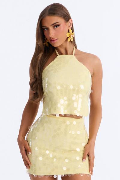 Briana Payette Skirt Set - Yellow