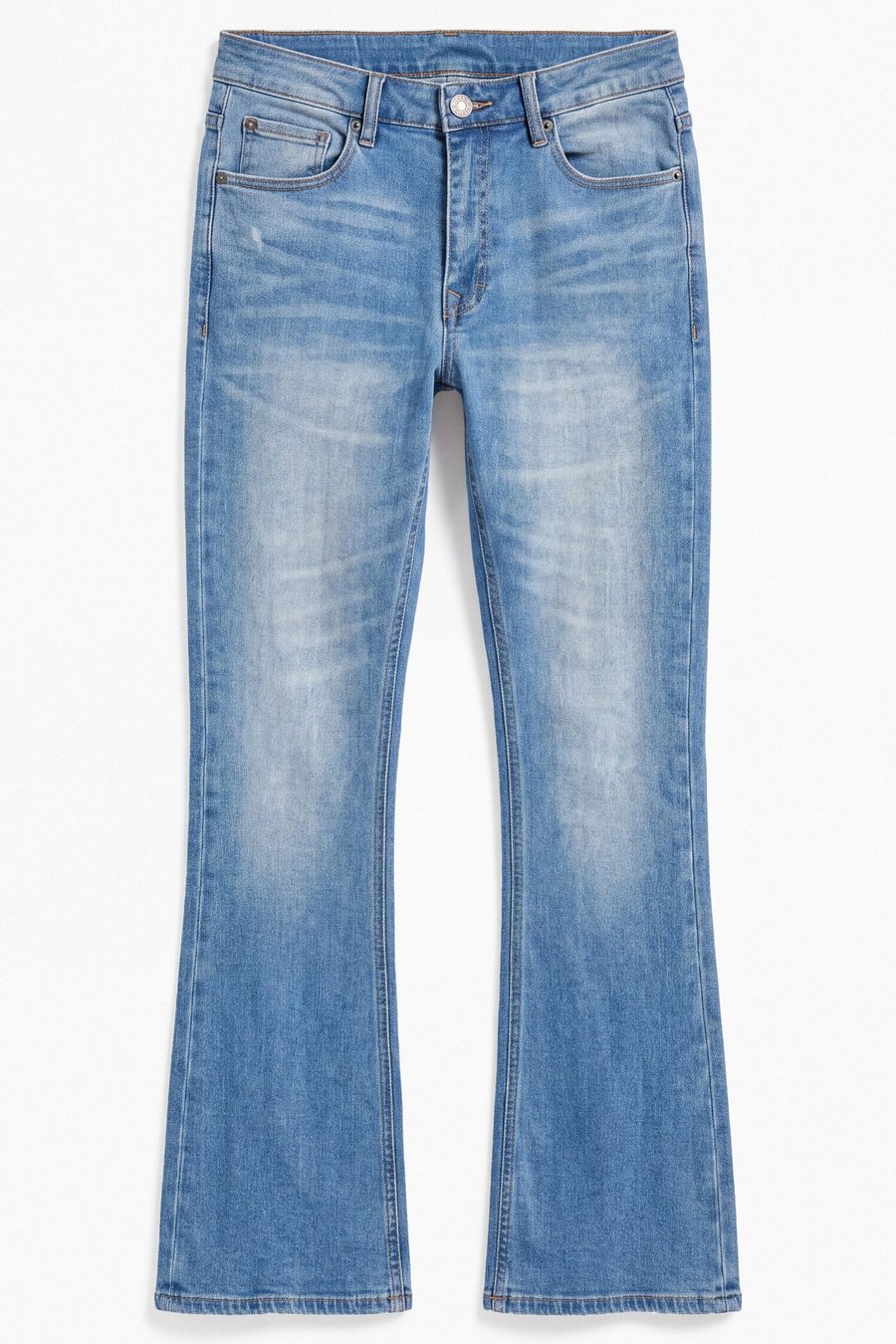 Essential Stacked Skinny Flare Stretch Jean - Denim